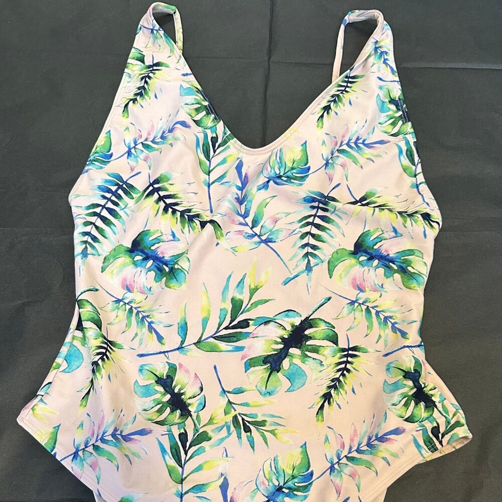 Tropical One-Piece Swimsuit